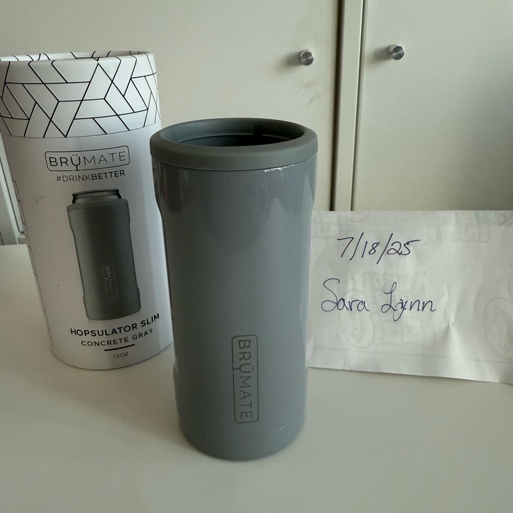 BrüMate Hopsulator Slim in Concrete Gray